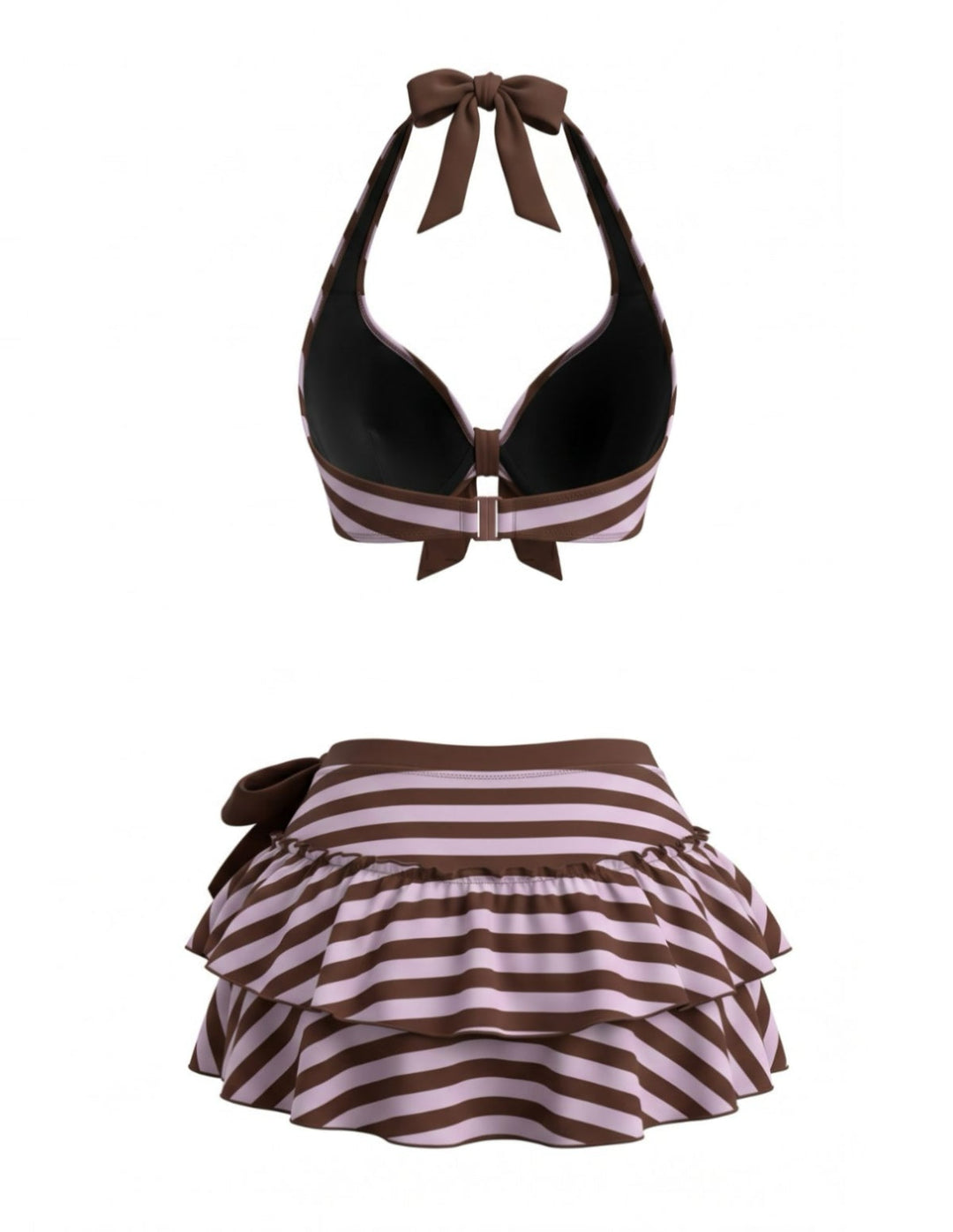 [Pre-Sale] Violet Halter Tankini 2