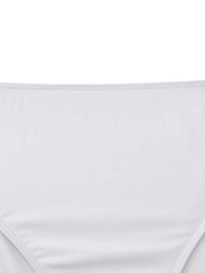 White--Rose-Satin-Finish-Bikini-Set-Cover-Up, vintage, retro, swimwear