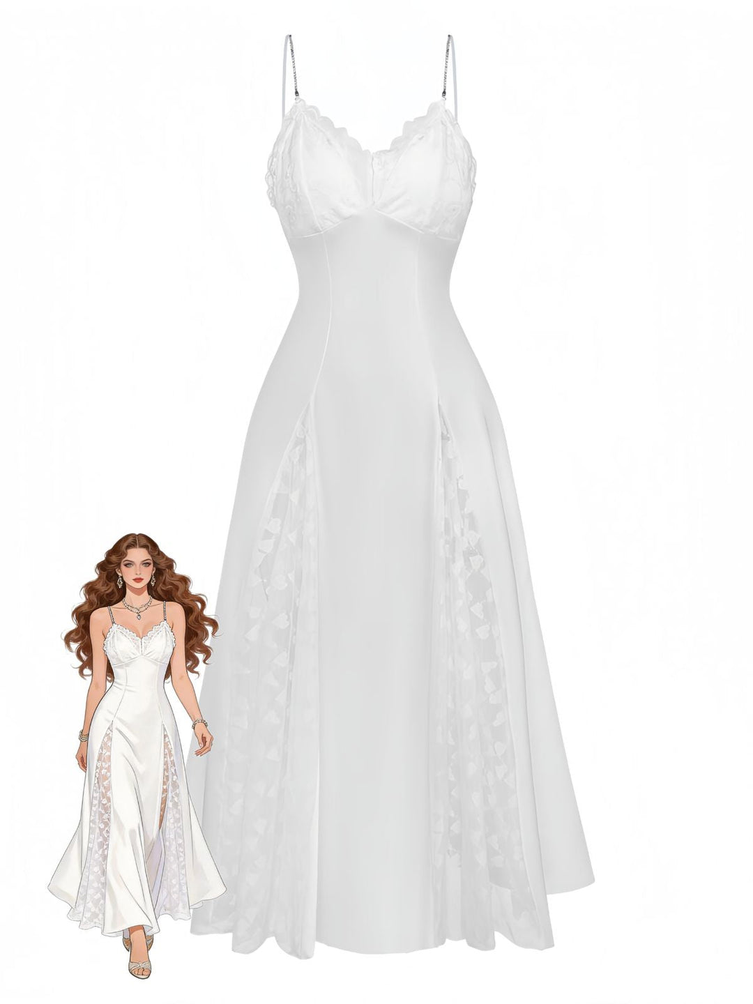 white--sleepwear