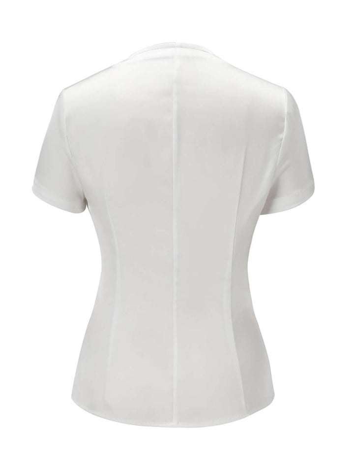 White 1950s White Button Down Shirt, vintage fashion, retro style - perfect for women who love vintage and retro fashion