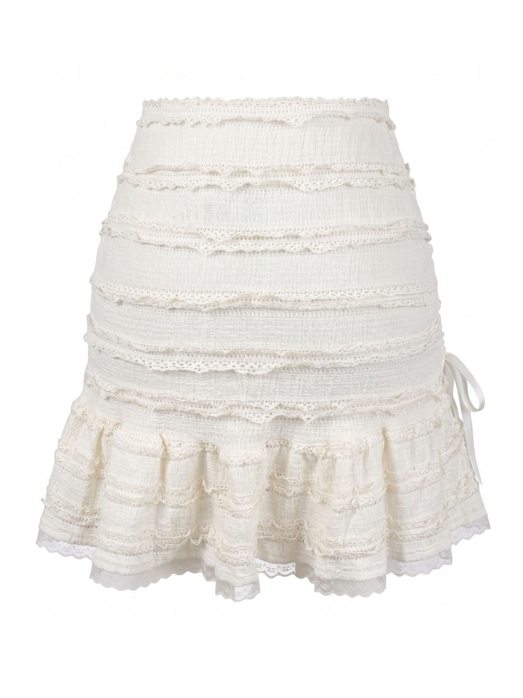 White 1960s French Ballet Solid Swing Skirts, vintage skirt, retro style - perfect for women who love vintage and retro fashion