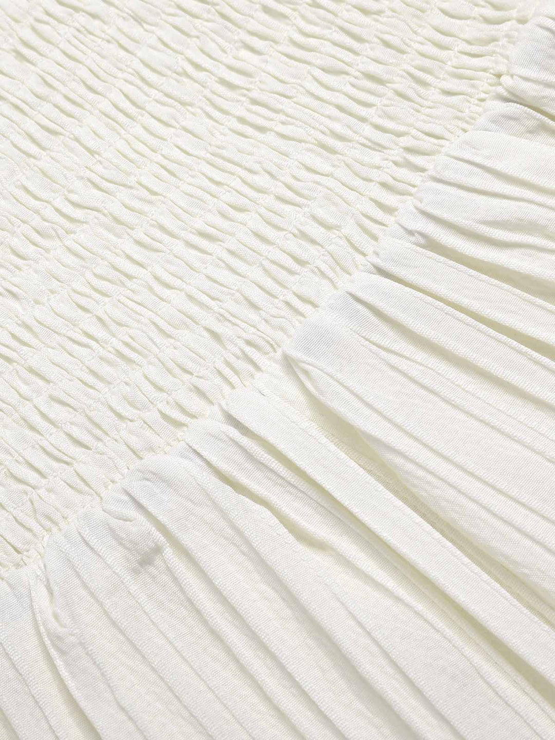 White 1960s Solid Puff Square Neck Romper, vintage romper, retro jumpsuit - perfect for women who love vintage and retro fashion