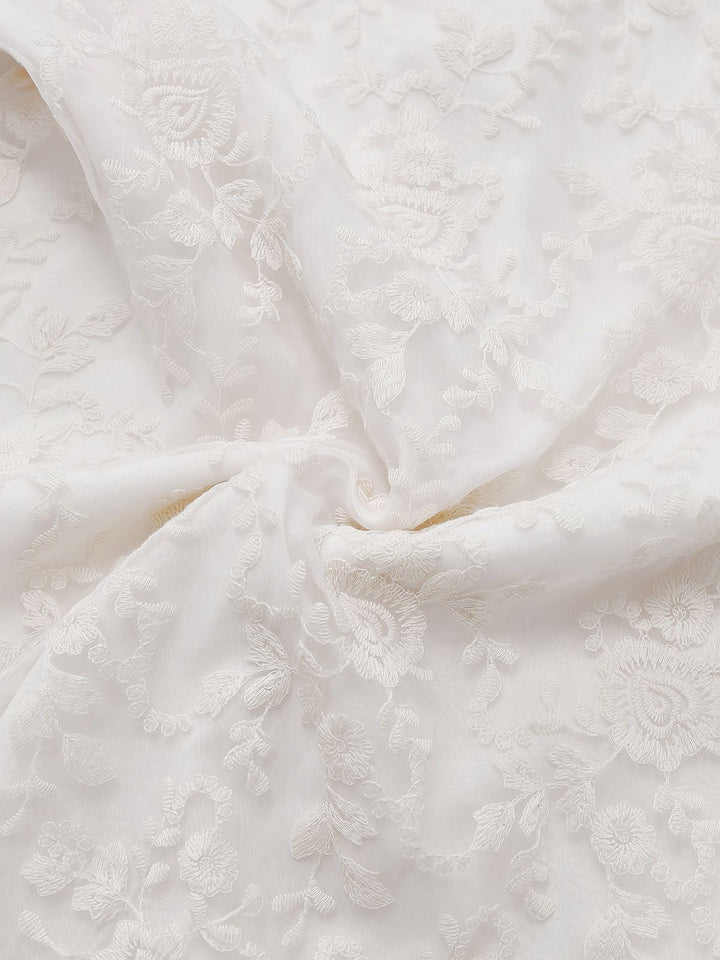 White 1960s Solid Pure Cotton Lace Dress - vintage dress, retro fashion, pure white