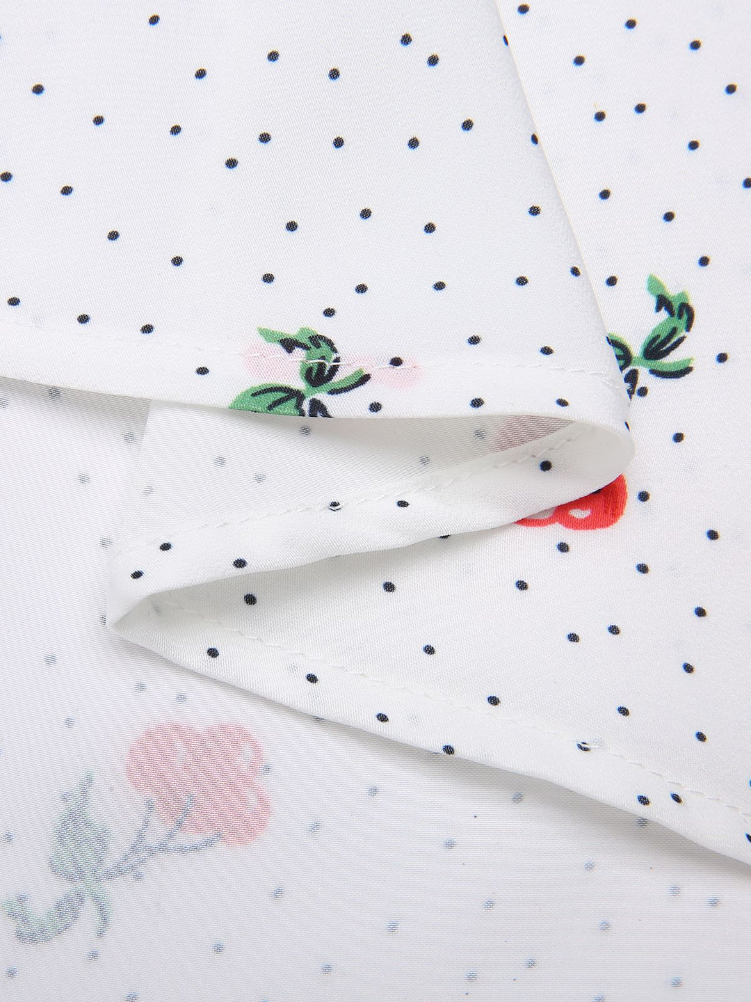 White Satin-faux Cherry Polka Dot Dress, vintage dress, retro fashion - perfect for women who love vintage and retro fashion