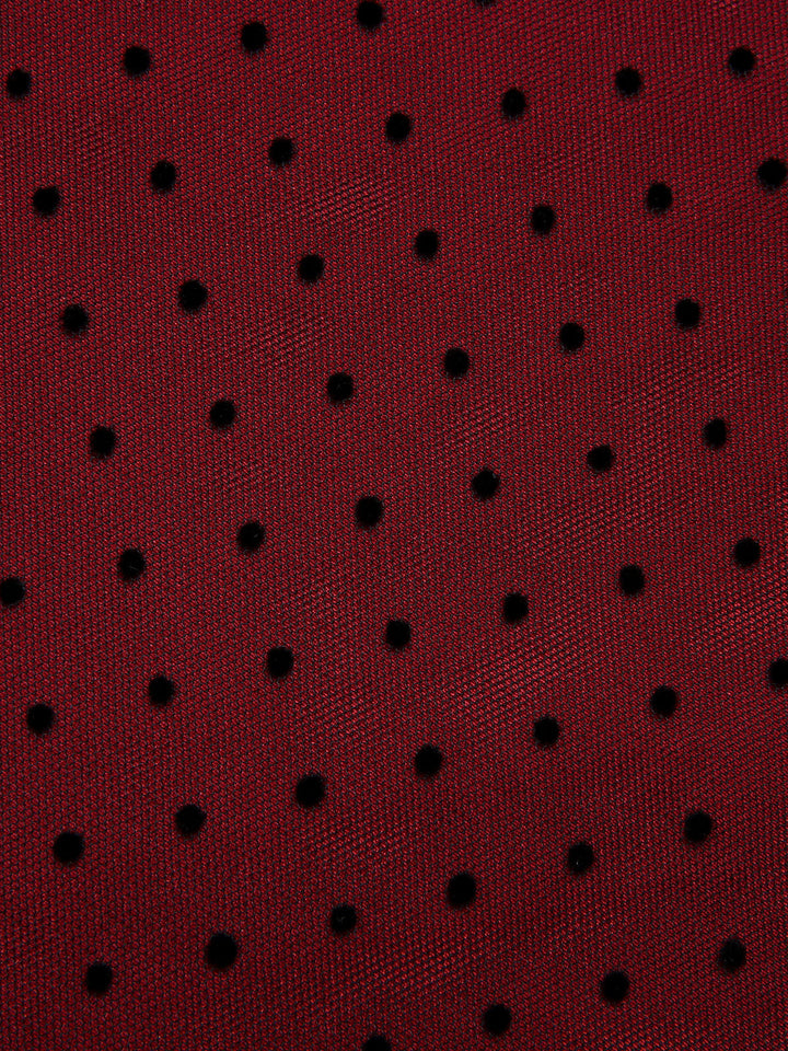 1950s Polka Dots Drop Shoulder | 1950s | vintage dress, retro fashion