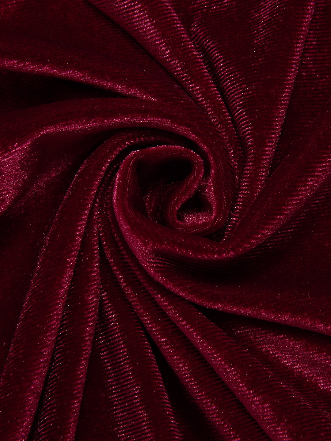 Wine Red 1960s Solid Belt Lantern Dress — the kind of 1960s dress that makes strangers smile