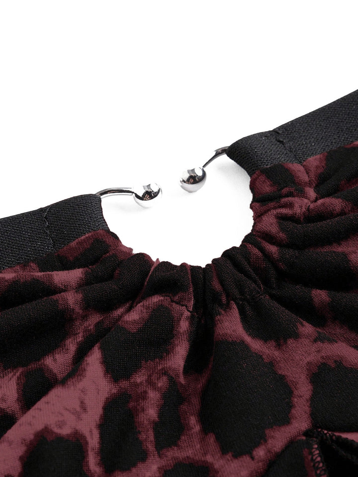 Wine Red Lace Cami Classic Top 3