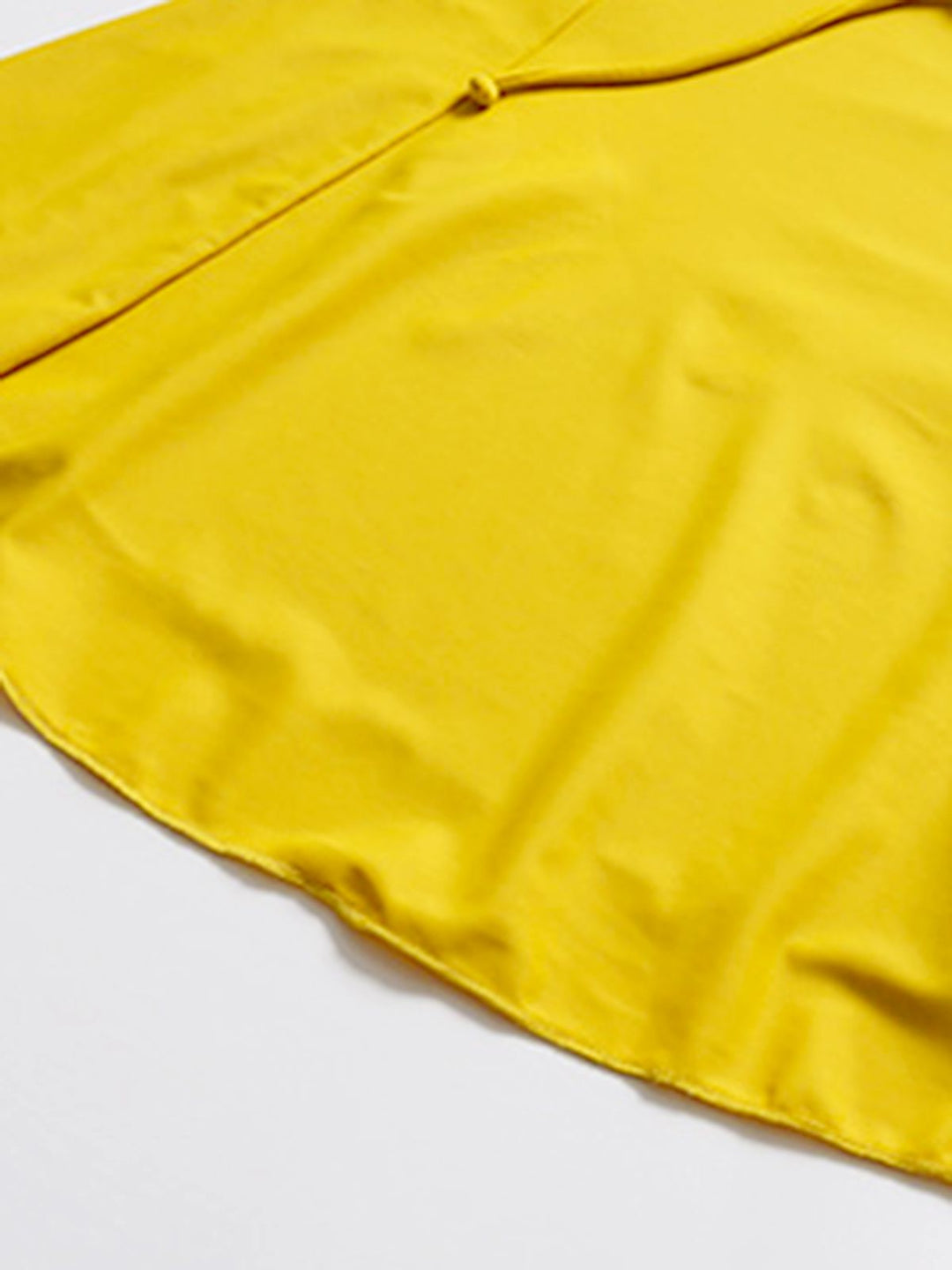 Yellow Spaghetti Strap Skirted Swimsuit: timeless style reimagined