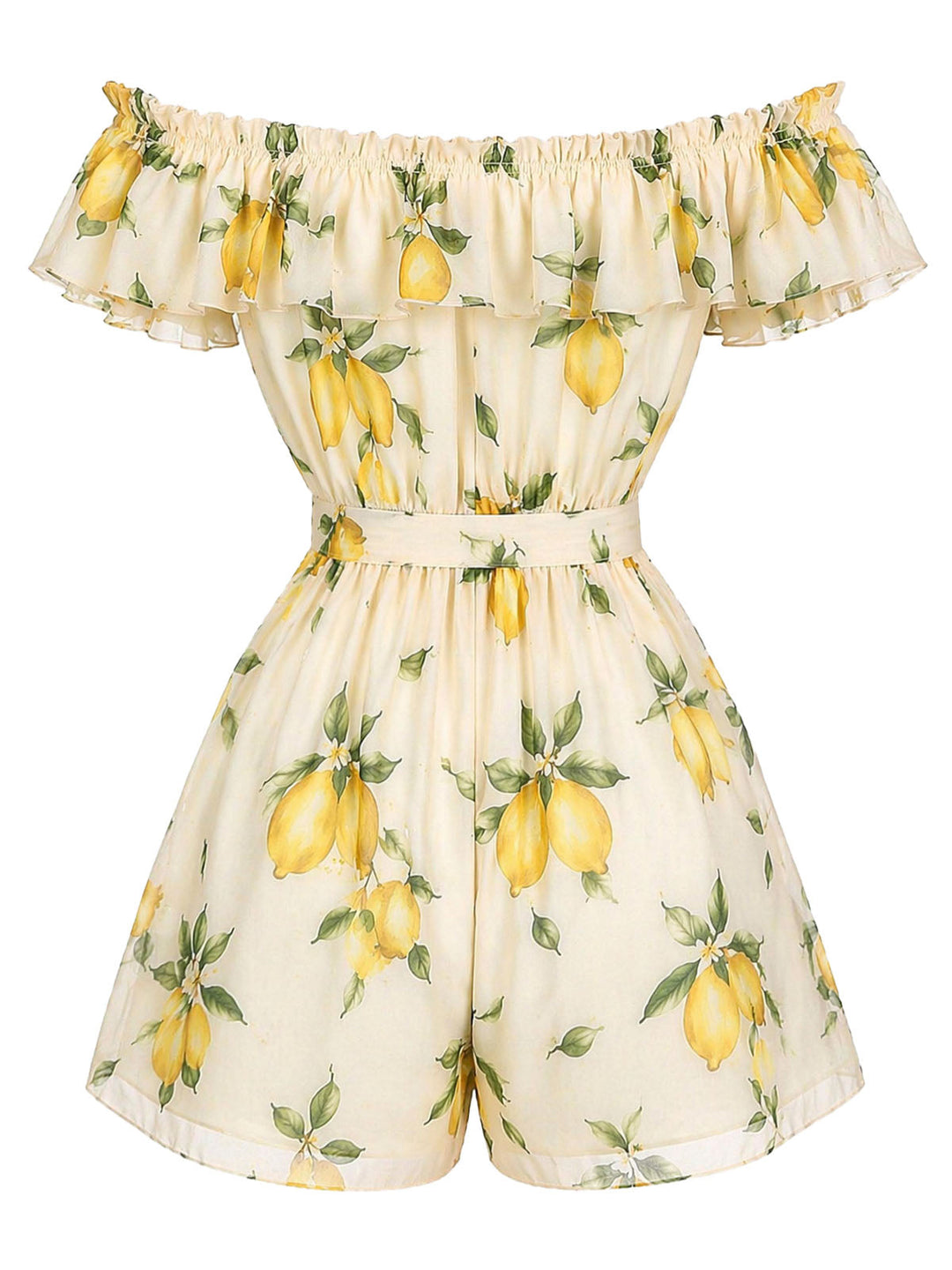 [Pre-Sale] Midium Yellow 1980s Vintage Classic Romper 3